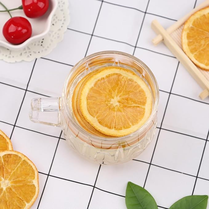 iGAOZM Dried Orange Slices,Dehydrated Oranges Slices For Cocktails,3.52oz/100g,No Sugar Added No Additives,Dried Citrus Fruit wheel For Drinks,Cakes,Citrus Garnish