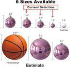 Bubblegun Pink Christmas Ornaments - Christmas Tree Decorations Shatterproof Hanging Balls for Birthday Wedding Holiday Decor Set of 36pcs, Multi-Sizes(1.6",2.5",3.2")