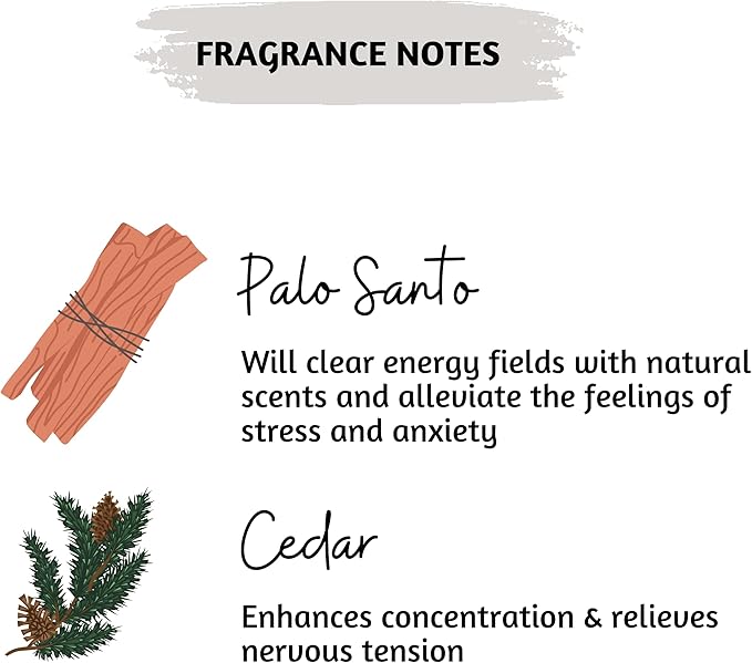 Folkulture Incense Sticks (75 Sticks) |8" Holy Palo Santo & Cedar Incense Sticks For Spritual, Inciensos para Sacar Malas Energias | No Charcoal,Organic,Non Toxic, 45 Mins, Long Burning Insence-Sticks