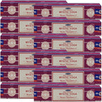 Mystic Yoga Incense Sticks and Holder Bundle - Satya Incense