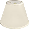 Aspen Creative 32690, Transitional Empire Shape Spider Construction Lamp Shade, Champagne, 7" Top x 13" Bottom x 9-1/2" Slant Height