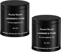 Men‘s Aromatherapy Candle Sets (Pack of 2, Lavender & Thyme)