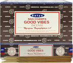 Good Vibes Incense Sticks and Incense Stick Holder Bundle Insence