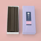 Asayu Japan Incense Sticks with Low Smoke for Morning or Evening Meditation, Relax or Yoga, Made in Japan 40gr - White Peach-Scent