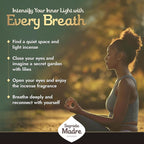 Ritual - Inner Strength Incense Sticks, Reflect, & Empower Your Inner Light, 6 Sticks, 9 Inches Each, Natural Incense with Aromatic Concentrated Oil, Charcoal, Natural Binder - 1 Hour Burn Time