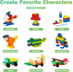 Lekebaby 1546 Pieces Classic Building Blocks Creative Bulk Building Bricks Sets, Compatible with All Major Brands, Educational Toy for Boys Girls 6 Years Old and Up
