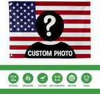 Custom Flag (1x1.5FT to 5x8FT) by BCB Print for Business | Personalized Outdoor Flags with Grommets for Advertising, Events | HD Printed Custom Sign Flag | Express Dispatch+Ship | Made in USA