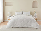 Down Alternative Duvet Comforter 100% Peruvian Alpaca Wool Fill - All-Season Hypoallergenic Thermal Control - All natural sustainable, Twin/Twin X-Large