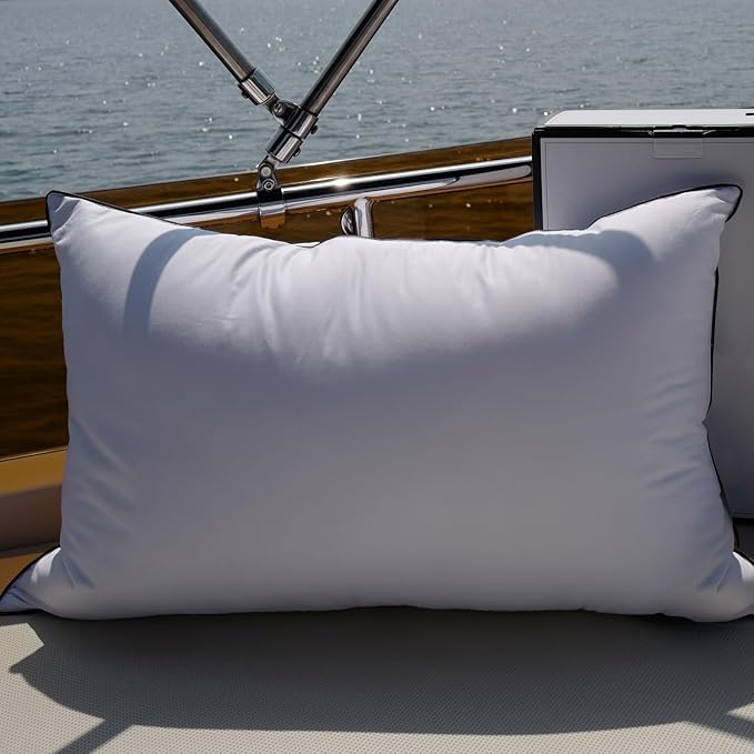 Luxury Down Fiber Pillows Queen Size, Bed Pillows for Sleeping, Pillow for Back, Stomach or Side Sleepers