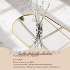 Full Length Mirror, 59" x 18" Arched Full Body Mirror Large Standing Floor Mirrors, Mirrors for Bedroom, Bathroom, Living Room Standing or Wall Leaning, Gold
