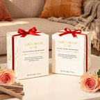 Candles for Home Scented- 2 Pack,Wood Wick Sandalwood Rose Scented Candle,22.6 oz 150 Hour Long Burning Lasting, Natural Soy Wax Candles Gifts Set