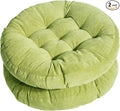 Tiita Outdoor Cushions Square Floor Pillow Thicken Tufted Seat Pad Large Floor Cushion for Yoga Meditation Living Room