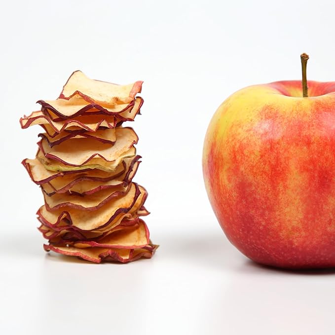 Drink Botanicals Ireland | Dehydrated Dried Apple Slices | 40 + Slices | 100% Natural | Non GMO, Vegan | Apples for Garnishing Cocktails, Baking, Sauces, Cakes, Decoration | 135 Grams, 4.76 Oz | Jar