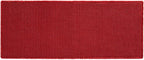 Waffle Bath Mat, Boho Bathroom Rugs Non Slip Washable Super Absorbent Quick Dry Bath Mat Farmhouse Bathroom Decor, 48"x24" Burgundy