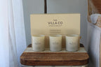 3 Candle Luxe Box Gift Set | Ocean Stone | Lavender Ember | Coastal Santal | 3.5oz Each | Poured in The USA |