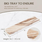 Koville Marble Incense Holder, Incense Holder for Sticks, Incense Sticks Holder Ash Catcher for Meditation Yoga SPA, Natural Stone Incense Burner, Home Table Decor
