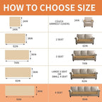 Waterproof Dog Bed Cover Non Slip Couch Cover for Dogs Washable Soft Faux Fur Sofa Cover Couch Covers for 3 Cushion Couch Sofa Pet Friendly (Off White)