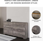 Signature Design by Ashley Ralinski 6 Drawer Dresser, Warm Gray