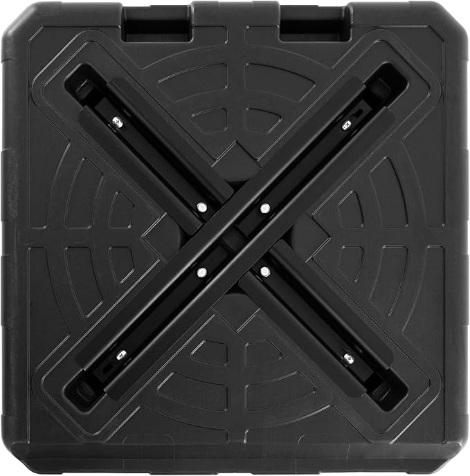Giantex Fillable Offset Patio Umbrella Base - Heavy Duty HDPE Cantilever Umbrella Stand, 176lbs Water & Sand Weight Capacity, Pole Holder for Outdoor, Deck, Backyard, Garden, Market