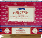 Indian Rose Incense Sticks and Incense Stick Holder Bundle Insence