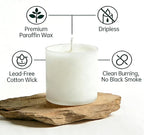 12 Pcs White Pillar Candles Bulk Set, 3 Different Lengths 3 x 3/6/8 Inch (4 Each), Dripless Unscented Smokeless,Hurricane Candles,Gives You a Better Atmosphere When Organizing an Event Party.