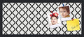 PinPix 30x12 Inch Cork Bulletin Board. This Decorative Framed Pin Board Comes with Black and White Waves Design and a Satin Black Frame. Ideal for Home Office Decor or Message Board (PinPix-194)