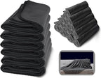 Yacht & Smith Soft Fleece Blankets 50 X 60, Lightweight, Cozy Warm Throws Dark Colorful Blanket Sofa Travel Outdoor, Wholesale