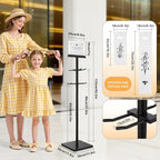 Wet Umbrella Bags Stand with Free 400 Umbrella Bags Disposable,Umbrella Holder for Entryway,Dual Size Umbrella Bags Disposable with Stand,Commercial Wet Umbrella Bag Wrapper Stand Indoor Entryway