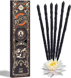 Ritual - Shine Incense Sticks, Bring The Scent of White Lotus to Your Space, 6 Sticks, 9 Inches Each, Natural Incense with Aromatic Concentrated Oil, Charcoal and Natural Binder - 1 Hour Burn Time