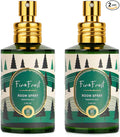 Fir Room Spray 2 Pack, 3.4oz/100ml Each – Long-Lasting Air Freshener & Odor Eliminator for Home, Bathroom, Bedroom & Office, Concentrated Room Spray