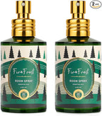 Fir Room Spray 2 Pack, 3.4oz/100ml Each – Long-Lasting Air Freshener & Odor Eliminator for Home, Bathroom, Bedroom & Office, Concentrated Room Spray
