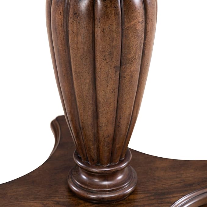 Liberty Furniture Allington Round End Table for Living Room - Satin Sienna