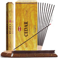 TRUMIRI Cedar Incense Sticks & Holder Bundle