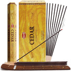 TRUMIRI Cedar Incense Sticks & Holder Bundle