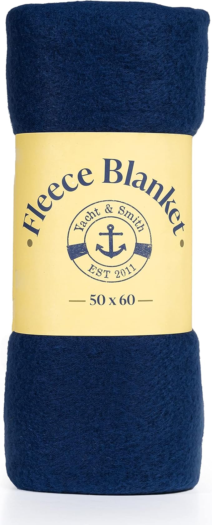 Yacht & Smith Soft Fleece Blankets 50 X 60, Lightweight, Cozy Warm Throws Dark Colorful Blanket Sofa Travel Outdoor, Wholesale