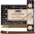 Black Opium Incense Sticks and Incense Stick Holder Bundle Insence Insense Satya Incense