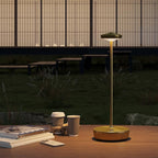 Rechargeable Cordless LED Table Lamp,5000mAh Battery - Touch Control 3-Level Brightness with Memory Function,Portable Children's Room Desk lamp for Outdoor,Bars & Restaurants (2P Gold)
