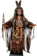 KINNEX COLLECTIONS SINCE 1997 28" Collectible Native American Indian Porcelain Doll ~ Whispering Dove ~ D28673