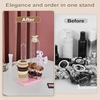 2-Tier Hair Tie Organizers(Pink)