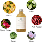 Brilliant Scents Golden Serenity Fragrance Oil 120ml - Premium Diffuser Oil for Home, Office, Hotels - Long Lasting, Plant-Based, Meets IFRA Standards, USA-Made - Mandarin, Tea Rose, Musk