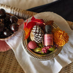 Aromatique Autumn Cherry Scented Potpourri Bag 7.5oz - Decorative Home Fragrance Decor Sachet Dried Flowers Botanicals, Long Lasting Room Air Freshener Deodorizer Catchall Bowl Filler Decoration Gifts