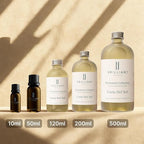 Brilliant Scents Golden Serenity Fragrance Oil 120ml - Premium Diffuser Oil for Home, Office, Hotels - Long Lasting, Plant-Based, Meets IFRA Standards, USA-Made - Mandarin, Tea Rose, Musk