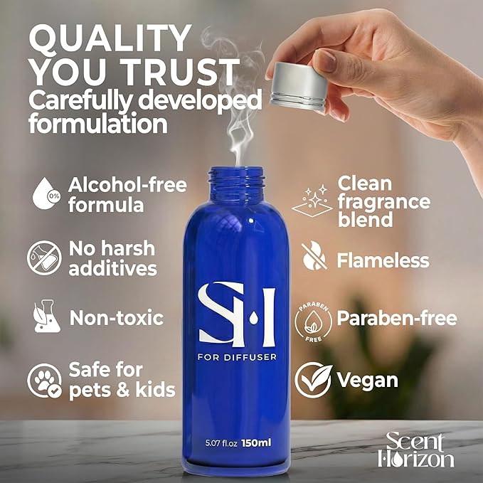 Inspired by Ritz Carlton No.1014 Hotel Diffuser Oil Refill, 5.07 Fl oz | 150ml, Luxury Home Scent Fragrance Oil for Diffuser Ultrasonic and Waterless Diffuser Oil and Crafting, Long-Lasting Aroma