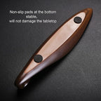 9" Length Incense Stick Holder with 3 Holes, Ceramic Incense Ash Cather for Counters, Meditation Room, Yoga, Home, Office (Brown)
