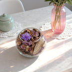 Spring Potpourri,Lavender Scented Potpourri Bowl Filler, Purple Decorative Dried Flower, Bathroom Vase Decor(10.5 oz/2 Packs)