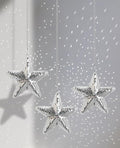 AceList Star Hanging Disco Ball Decor – Set of 3 Mirror Star Sun Catchers, 5.9" Sparkle Ornaments for Window, Bedroom, Gift or Christmas Decorations, Unique Mirror Disco Ball Decorations for Home