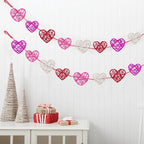 36pcs Valentine's Day Rattan Balls Heart Balls Decoration for Home Decoration Valentine's Day