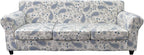 KRFOONN 4 Piece Stretch Sofa Couch Covers for 3 Cushion Couches Printed Sofa Slipcover with 3 Separate Seat Cushion Covers Washable Sofa Slip Covers Furniture Protector for Pets Kids (Large, 19)
