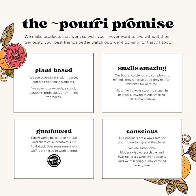 Poo-Pourri Holiday On-The-Go Travel Size, 5 pack Gift Set, Spritzmas Spice, Vanilla Bourbon, Oh Spritzmas Tree, Frosty Flush10mLs