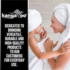 KANGAROO Bathroom Rugs, Chenille Soft Absorbent Bath Rug, Shaggy Shower Mat, Quick Dry Machine Wash Bathmat, Plush Carpet Mats for Tub, Bathtub and Room Home Decor Accessories, 30x20, Navy